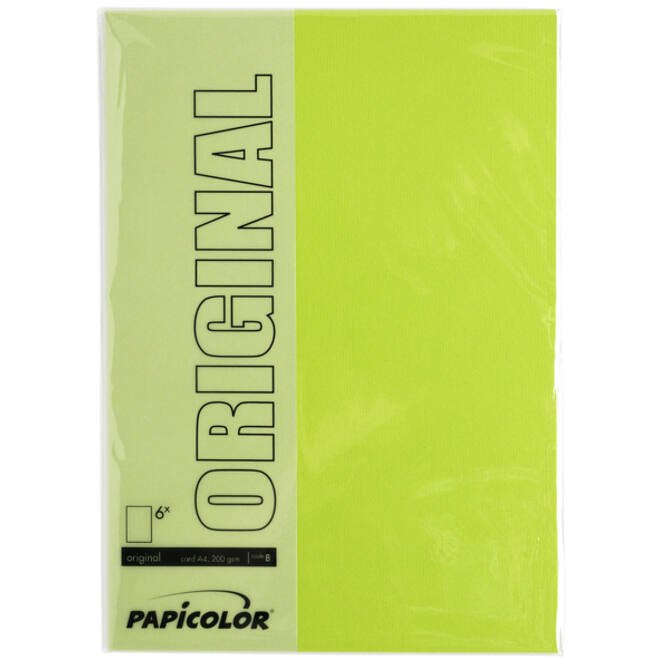 Kopieerpapier Papicolor A4 100gr 12vel appelgroen