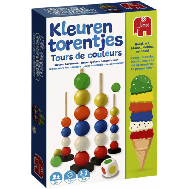 Spel Jumbo kleurentorentjes