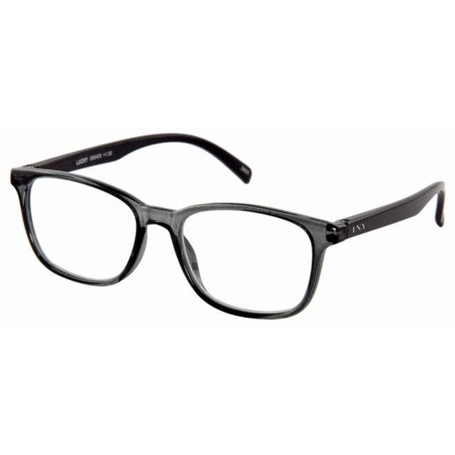 Leesbril I Need You +2.00 dpt Lucky grijs-zwart