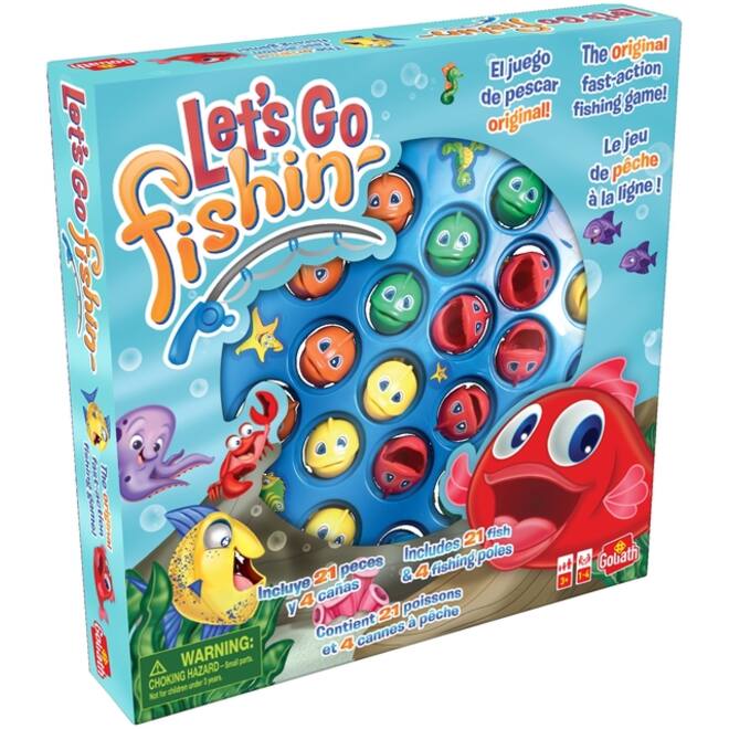 Spel Let's Go Fishing original