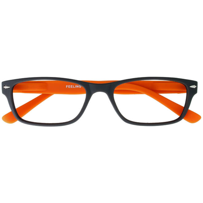 Leesbril I Need You +1.00 dpt Feeling bruin-oranje