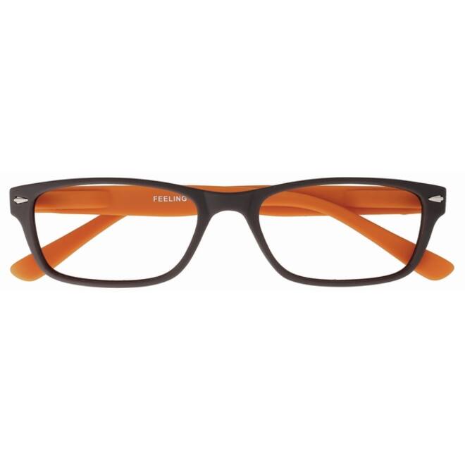 Leesbril I Need You +2.00 dpt Feeling bruin-oranje