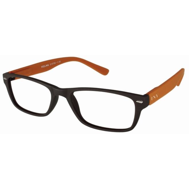 Leesbril I Need You +2.00 dpt Feeling bruin-oranje