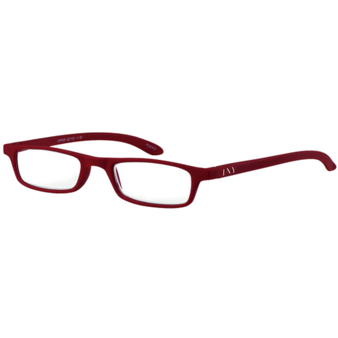 Leesbril I Need You +1.00 dpt Zipper rood