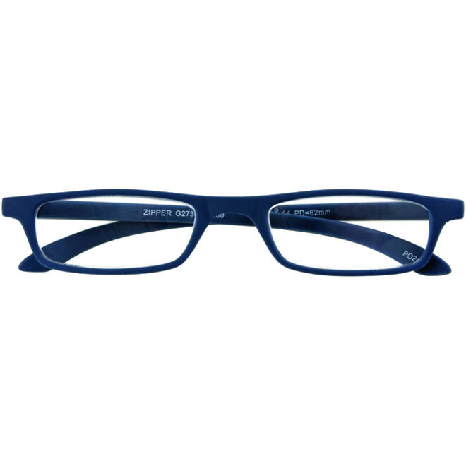 Leesbril I Need You +1.00 dpt Zipper blauw