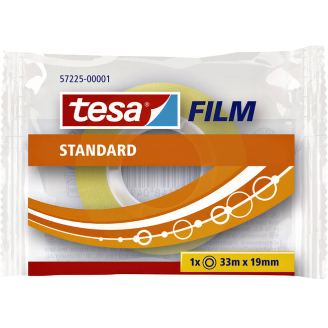 Plakband tesafilm® Standaard 33mx19mm transparant