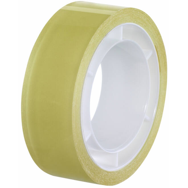 Plakband tesafilm® Standaard 10mx15mm krimp transparant 10 rollen