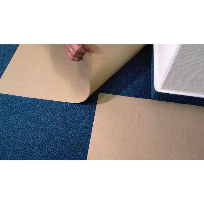 Afdekpapier info notes zelfklevend protect 300mmx50m bruin