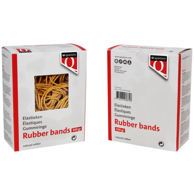 Elastiek Quantore 22 100x1,5x1mm 500gram