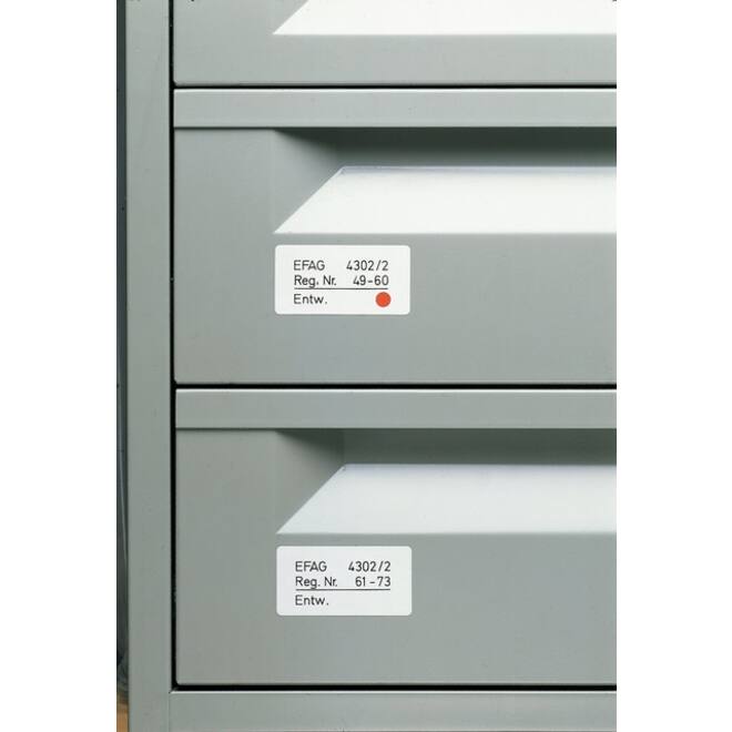 Etiket HERMA 10608 19x27mm verwijderbaar wit 960stuks