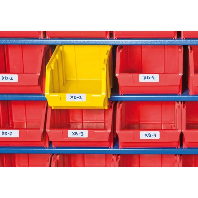 Etiket HERMA 10608 19x27mm verwijderbaar wit 960stuks