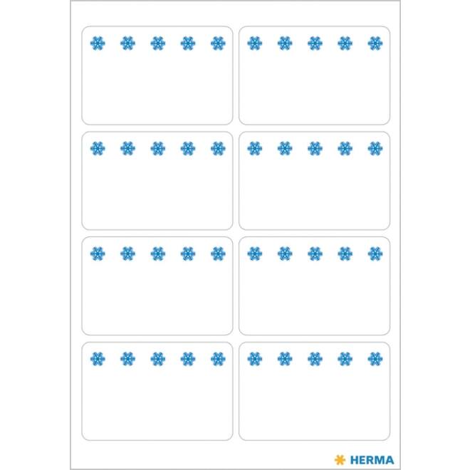 Etiket HERMA 3770 26x40mm diepvries wit 56stuks