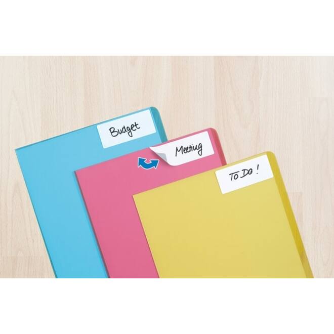 Etiket HERMA 10605 13x40mm verwijderbaar 896stuks