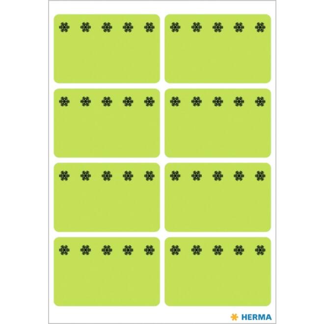 Etiket HERMA 3775 26x40mm diepvries groen 48stuks