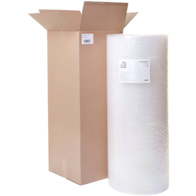 Luchtkussenfolie IEZZY rol 100cmx5m transparant