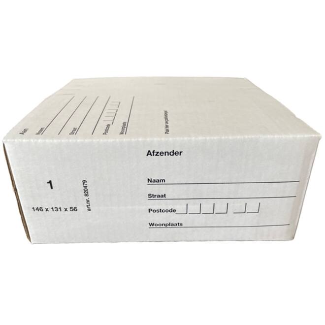 Postpakketbox IEZZY 1 146x131x56mm