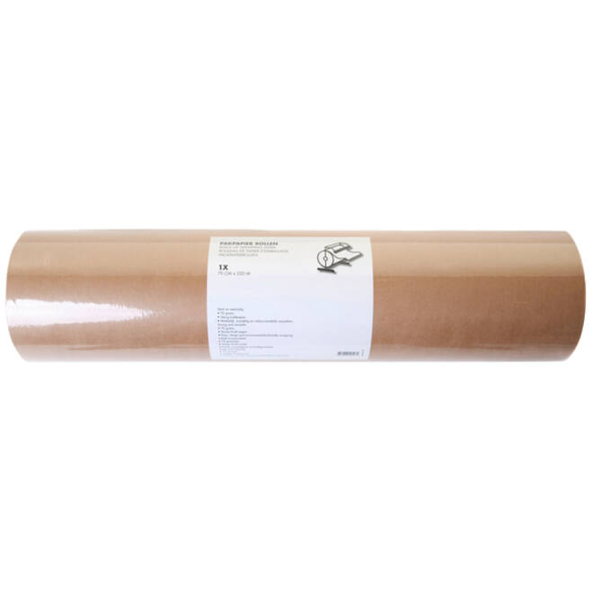 Inpakpapier IEZZY 70gram 70cmx220m kraft bruin