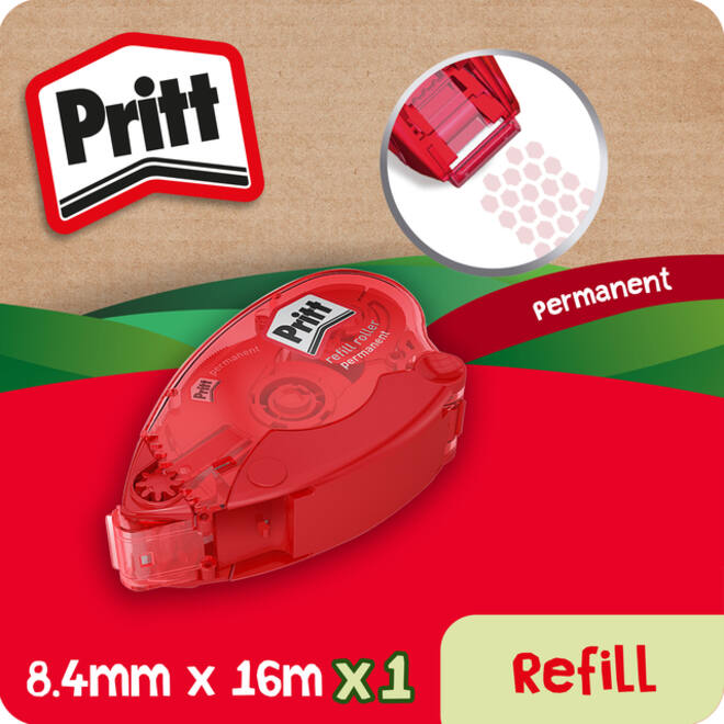 Lijmroller Pritt Compact permanent op blister