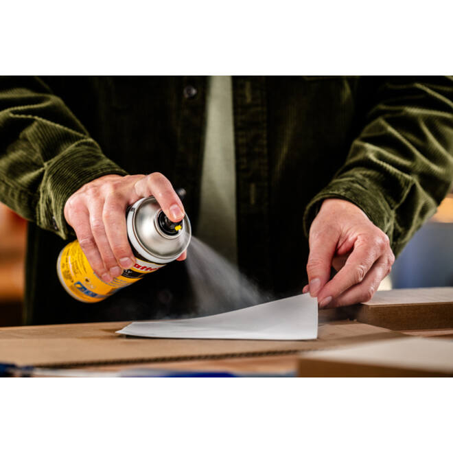 Lijm Pattex hobby spuitbus non-permanent 400ml