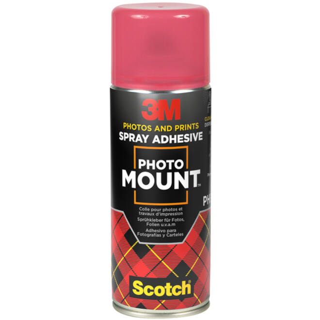 Lijm 3M foto mount spray spuitbus 400ml