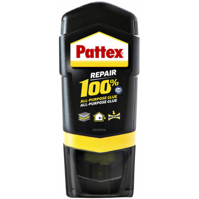 Lijm Pattex 100% tube 50gram op blister