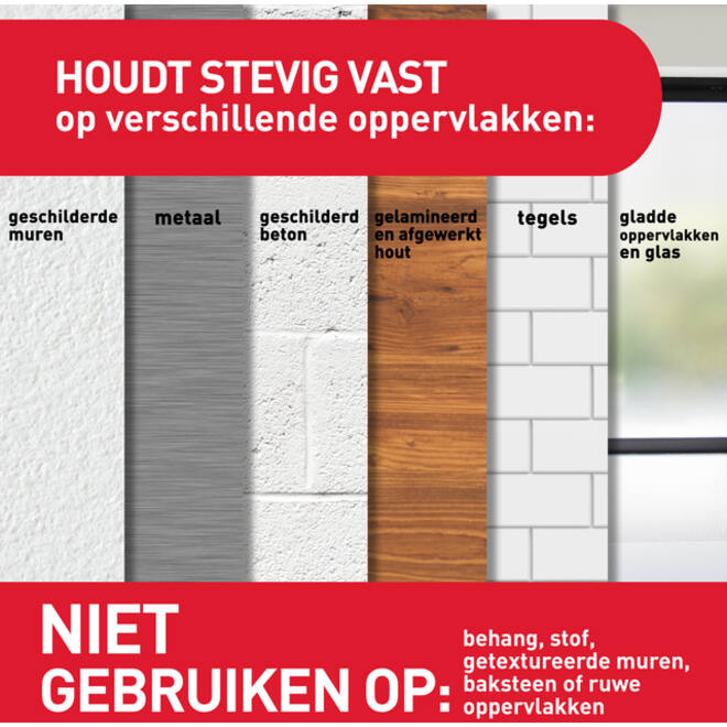 Bevestigingsstrip Command middelgroot klik vast 5,4kg zwart