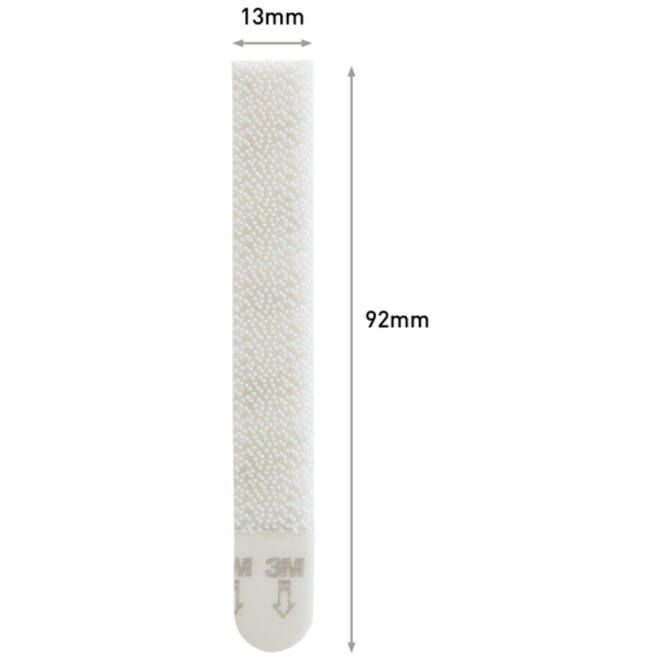Bevestigingsstrip Command klik vast smal 5,4kg wit