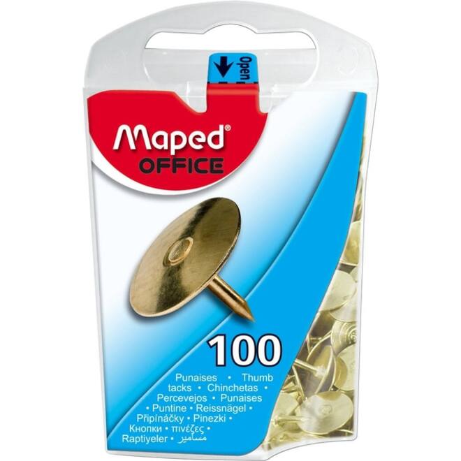 Punaises Maped messing