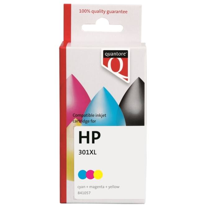 Inktcartridge Quantore alternatief tbv HP CH564EE 301XL kleur