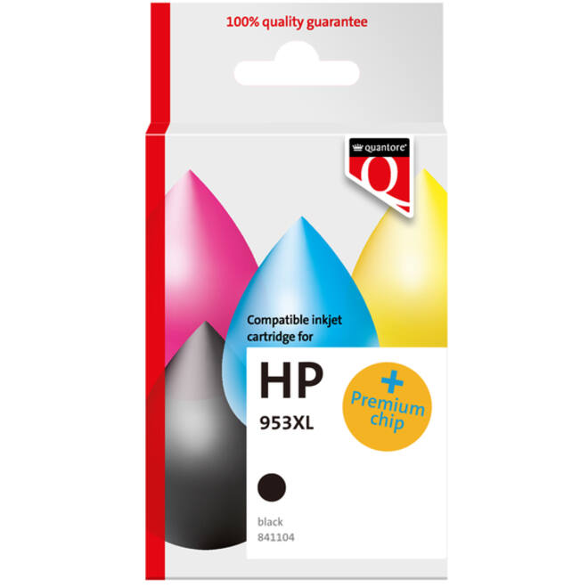 Inktcartridge Quantore alternatief tbv HP L0S70AE 953XL zwart HC