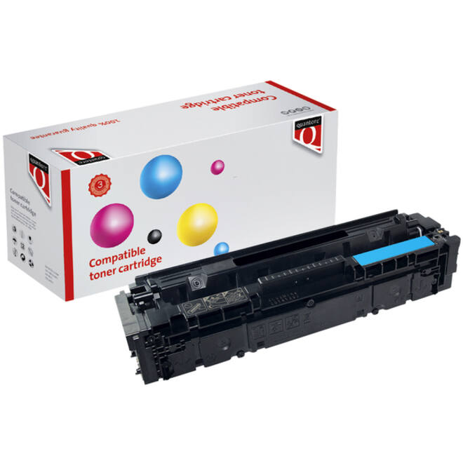 Tonercartridge Quantore alternatief tbv HP CF541X 203X blauw