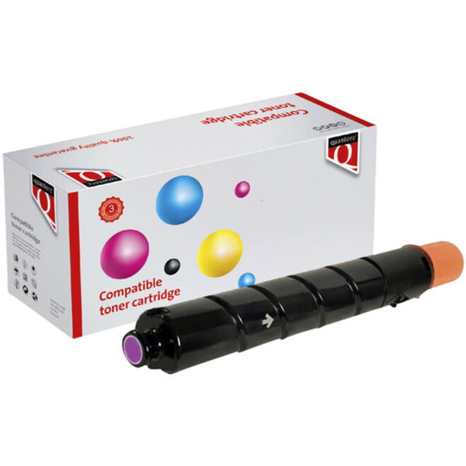 Tonercartridge Quantore alternatief tbv Canon C-EXV 34 rood