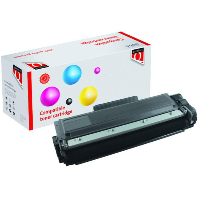 Toner Quantore alternatief tbv Brother TN-2420BK zwart