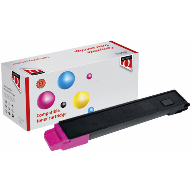 Toner Quantore alternatief tbv Kyocera TK-8325M rood