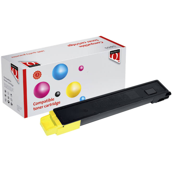 Toner Quantore alternatief tbv Kyocera TK-8325Y geel