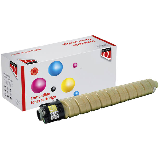 Toner Quantore alternatief tbv Ricoh 841854 geel