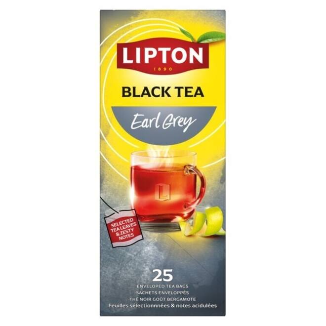 Thee Lipton Energise earl grey 25x1.5gr