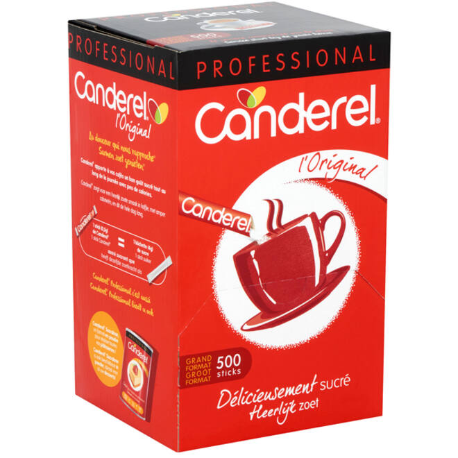 Zoetstofstick Canderel 500x0.5gr