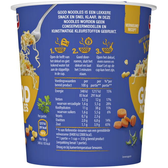 Good Noodles Unox kip cup