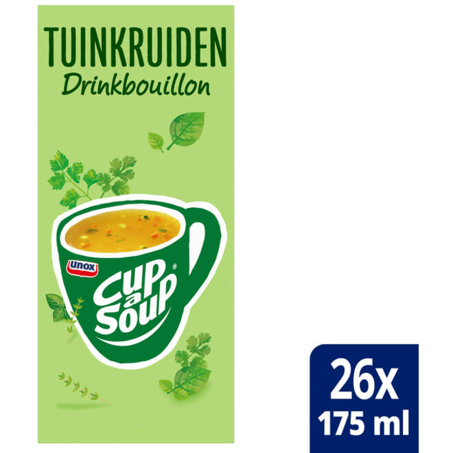 Cup-a-Soup Unox heldere bouillon tuinkruiden 175ml