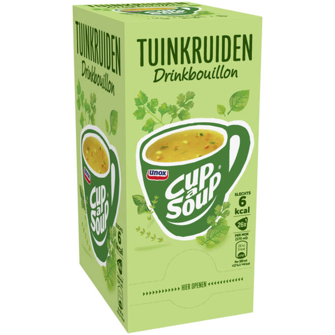 Cup-a-Soup Unox heldere bouillon tuinkruiden 175ml