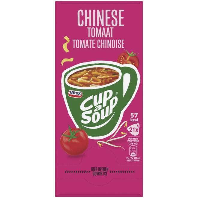 Cup-a-Soup Unox Chinese tomaten 175ml