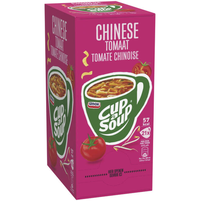 Cup-a-Soup Unox Chinese tomaten 175ml