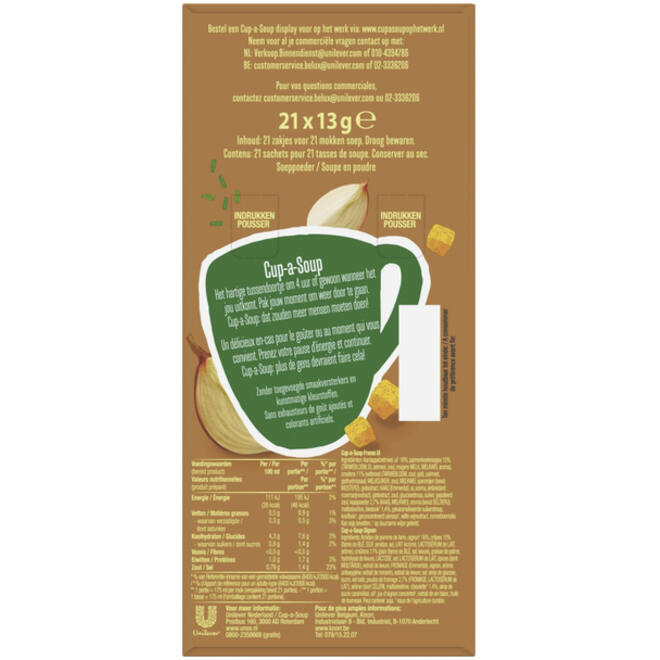 Cup-a-Soup Unox Franse ui 175ml
