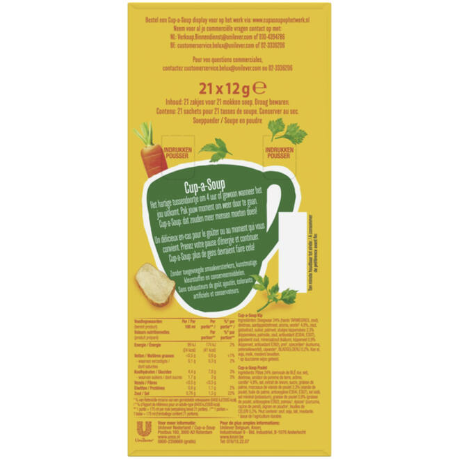 Cup-a-Soup Unox kip 175ml