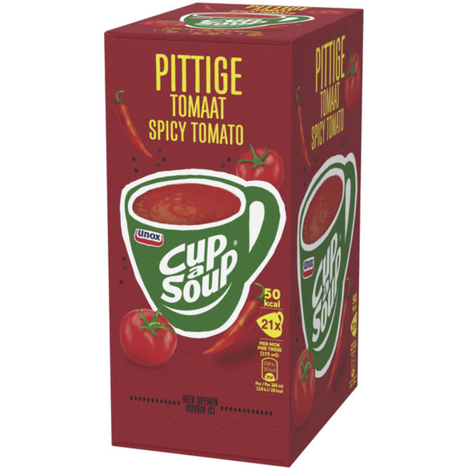 Cup-a-Soup Unox pittige tomaat 175ml