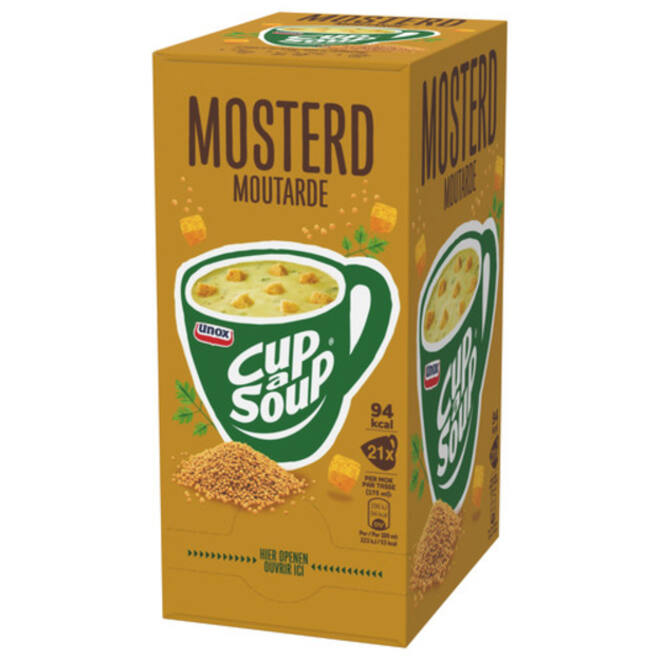 Cup-a-Soup Unox mosterd 175ml