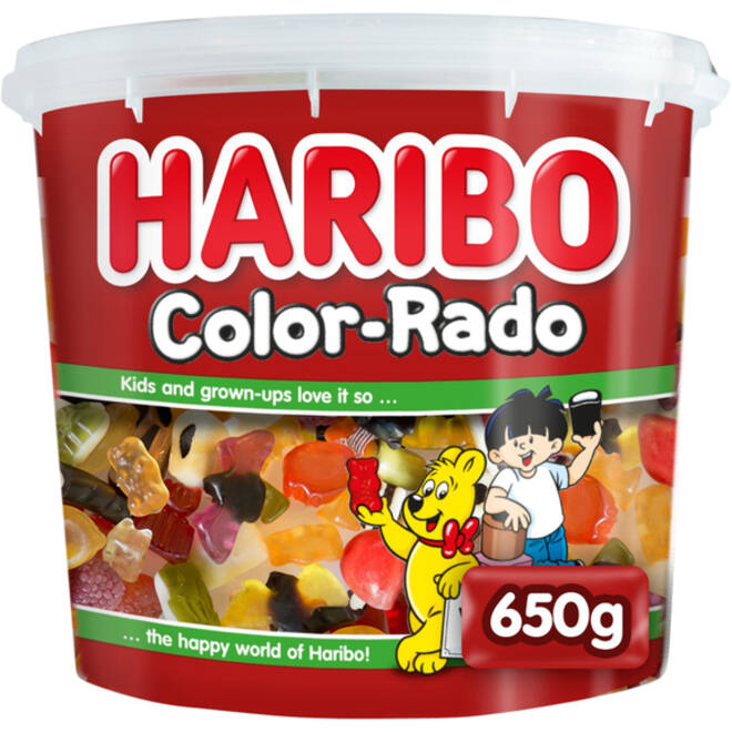 Snoep Haribo Color-Rado 650 gram