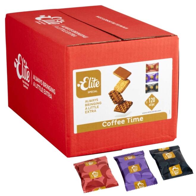 Koekjes Elite Special Coffee Time mix 120 stuks