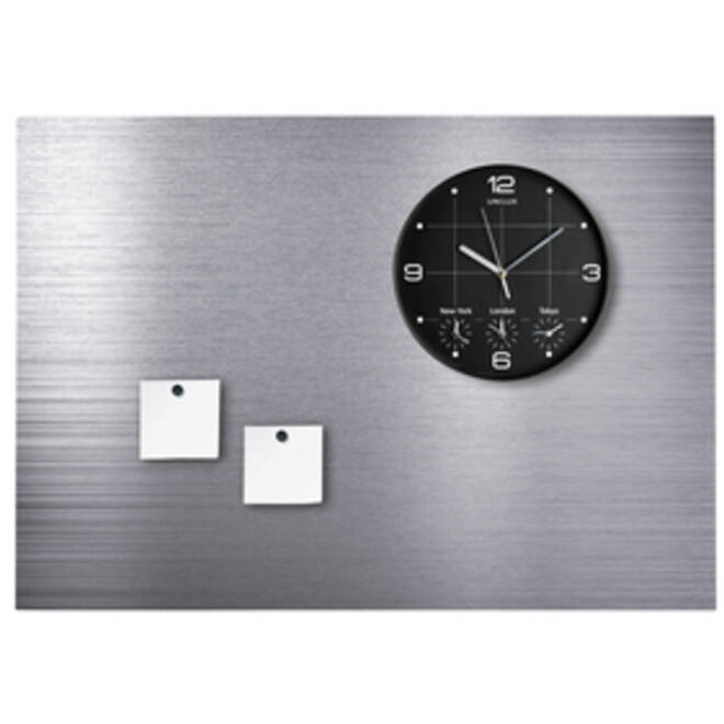Wandklok Unilux On Time Ø 30.5cm zwart/wit